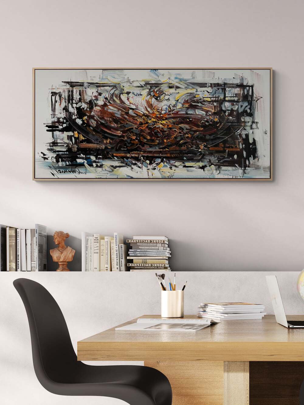 Bulanık Hatıralar Yağlı Boya Tablosu