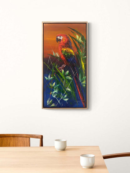 Tropikal Melodi Yağlı Boya Tablosu