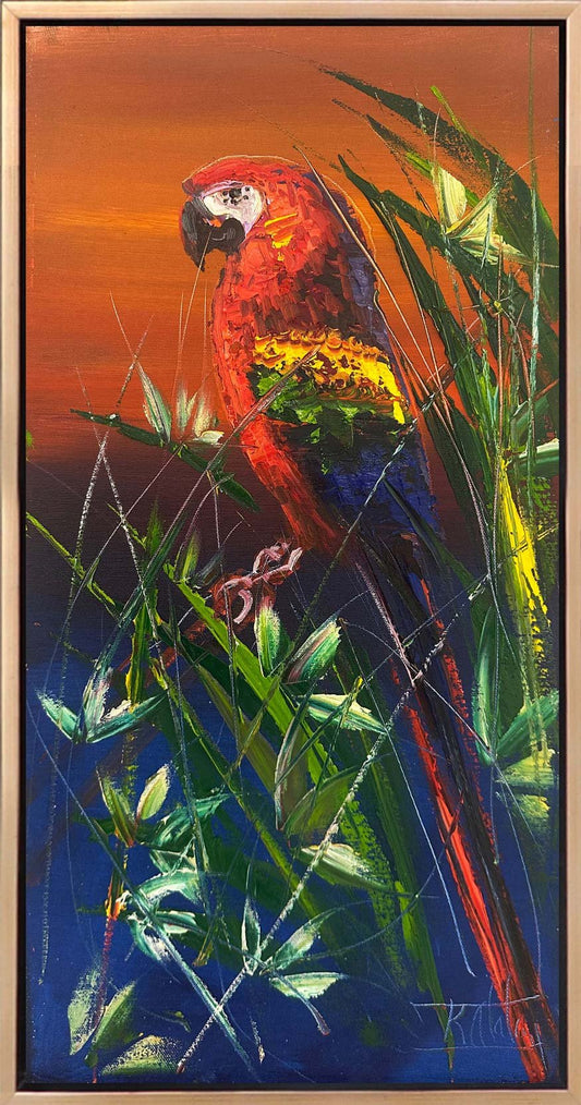 Tropikal Melodi Yağlı Boya Tablosu