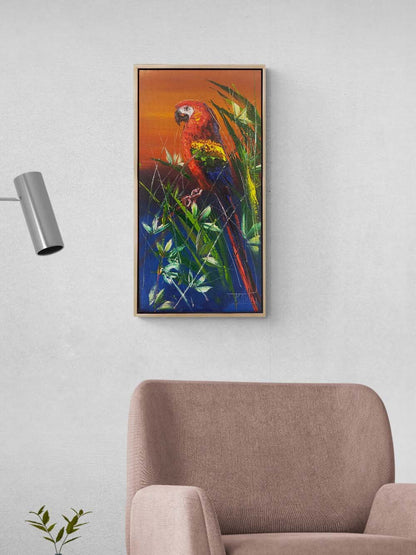 Tropikal Melodi Yağlı Boya Tablosu