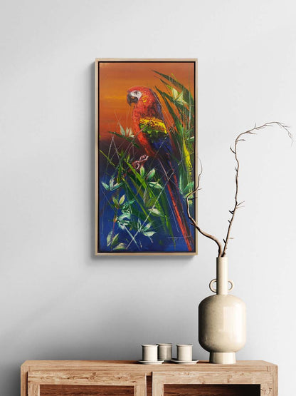 Tropikal Melodi Yağlı Boya Tablosu