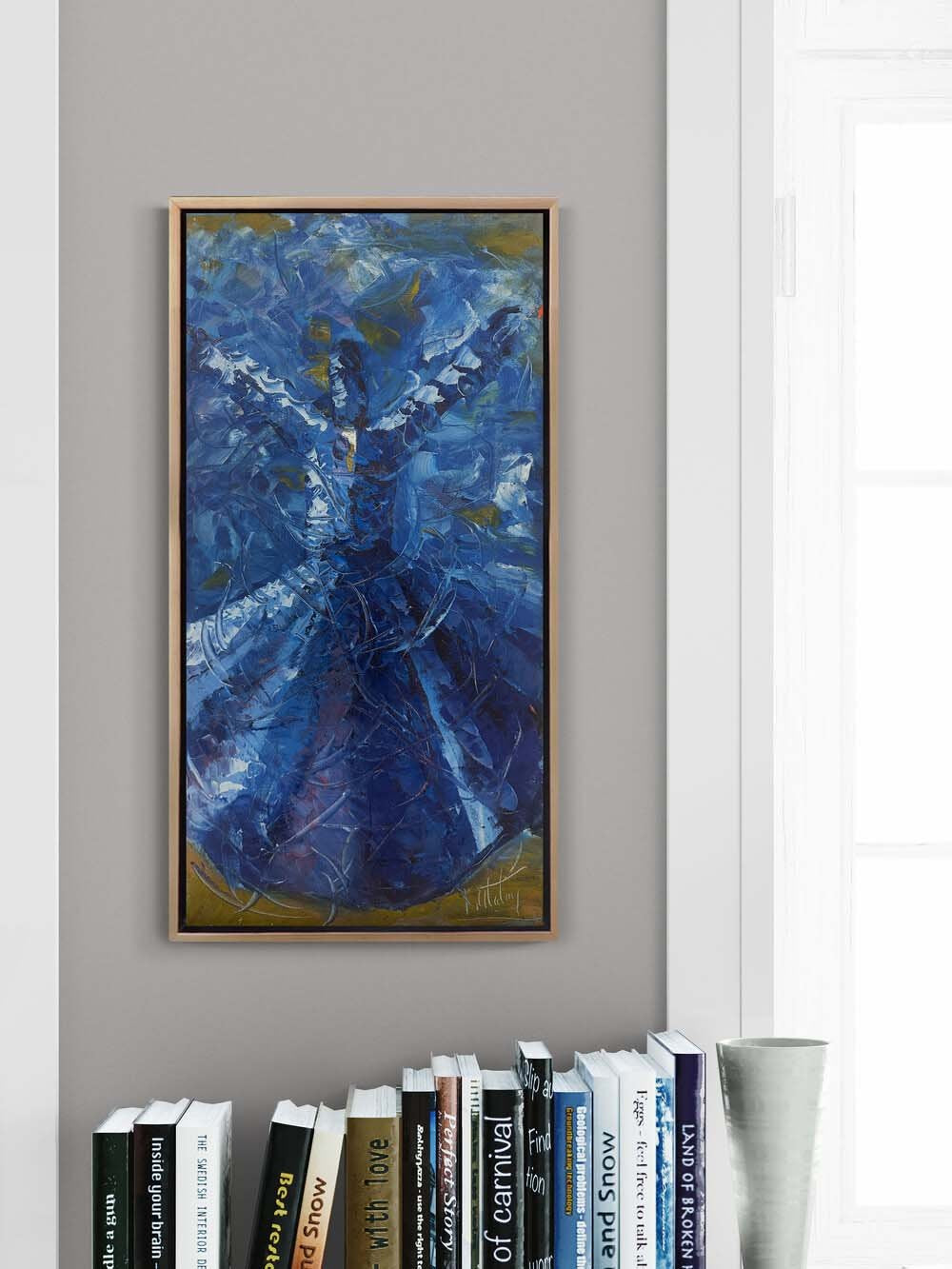 Gecenin Semahı Yağlı Boya Tablosu