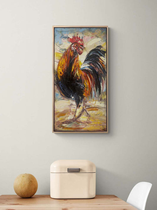 Güneşin Habercisi Yağlı Boya Tablosu