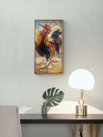 Güneşin Habercisi Yağlı Boya Tablosu