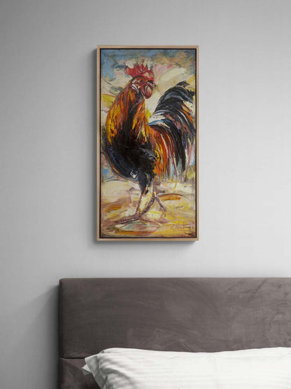 Güneşin Habercisi Yağlı Boya Tablosu