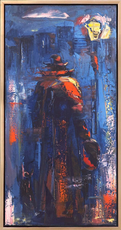 Gecenin Yanlızlığı Yağlı Boya Tablosu