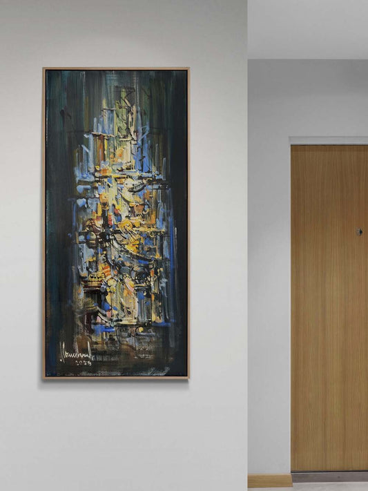 Kaos ve Denge Yağlı Boya Tablosu