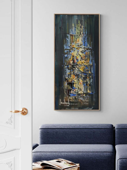 Kaos ve Denge Yağlı Boya Tablosu