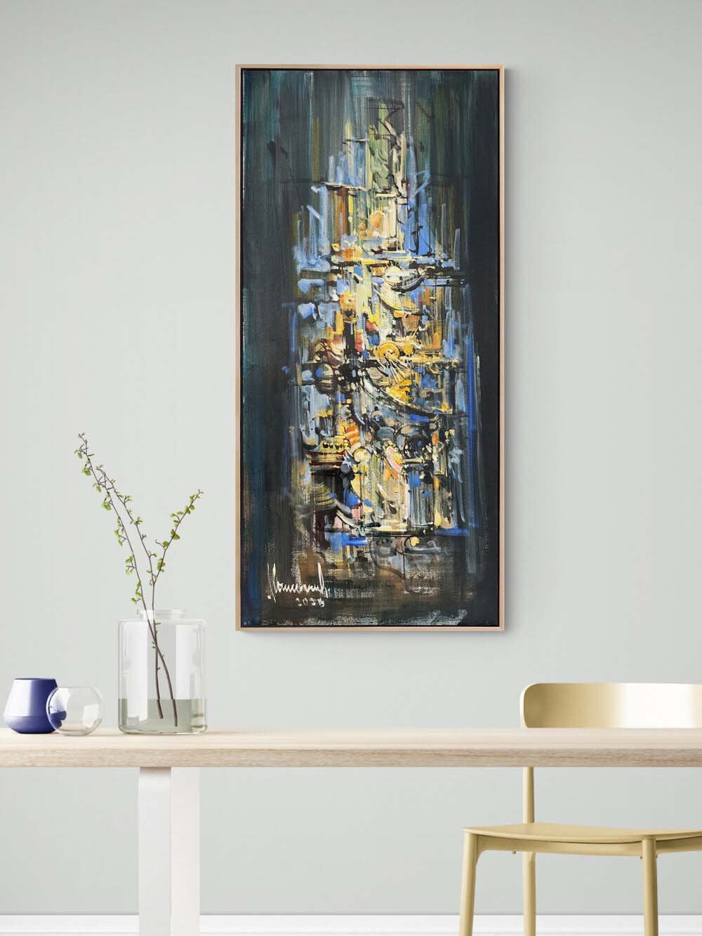 Kaos ve Denge Yağlı Boya Tablosu