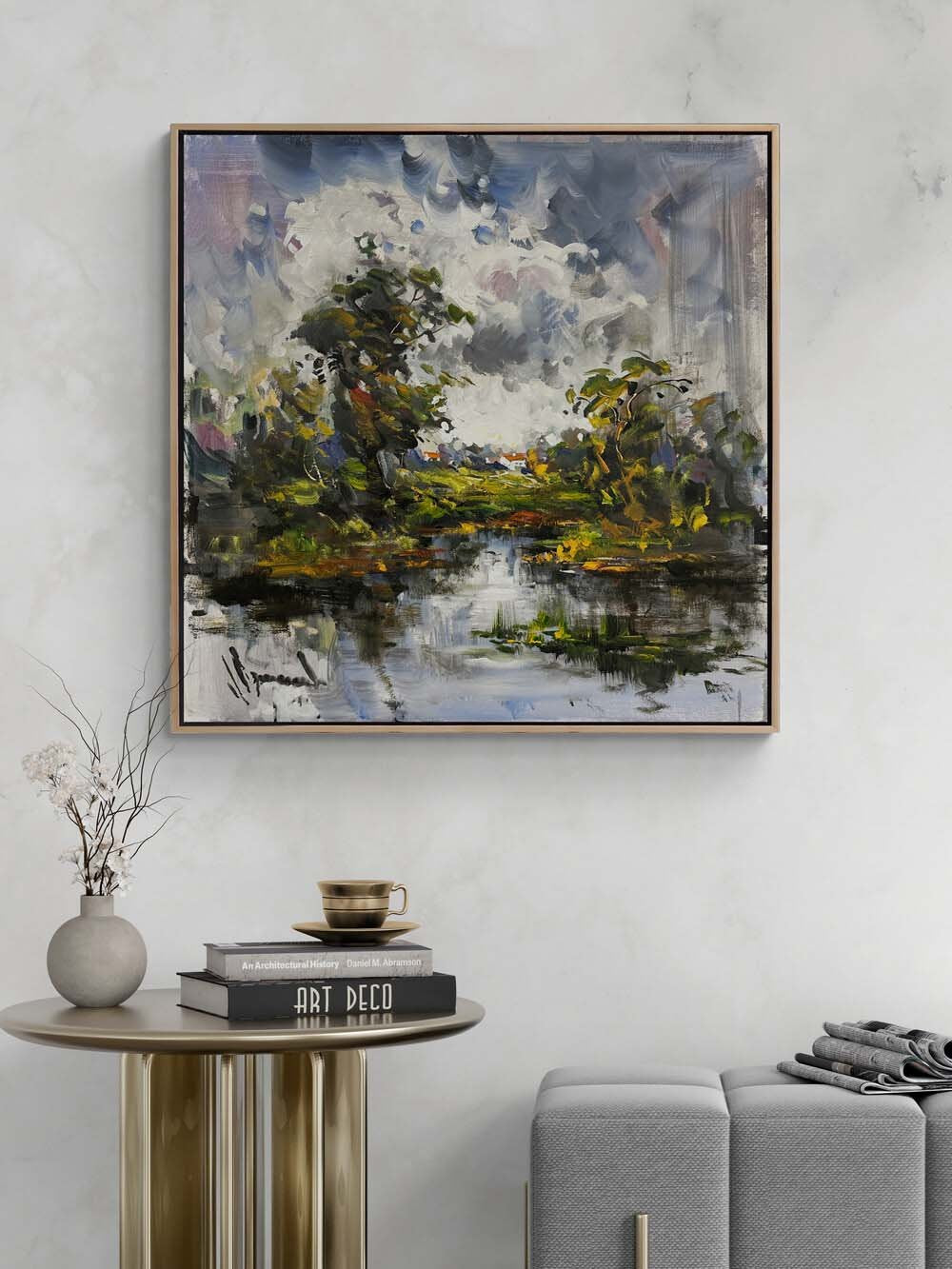 Doğanın Duyguları Yağlı Boya Tablosu