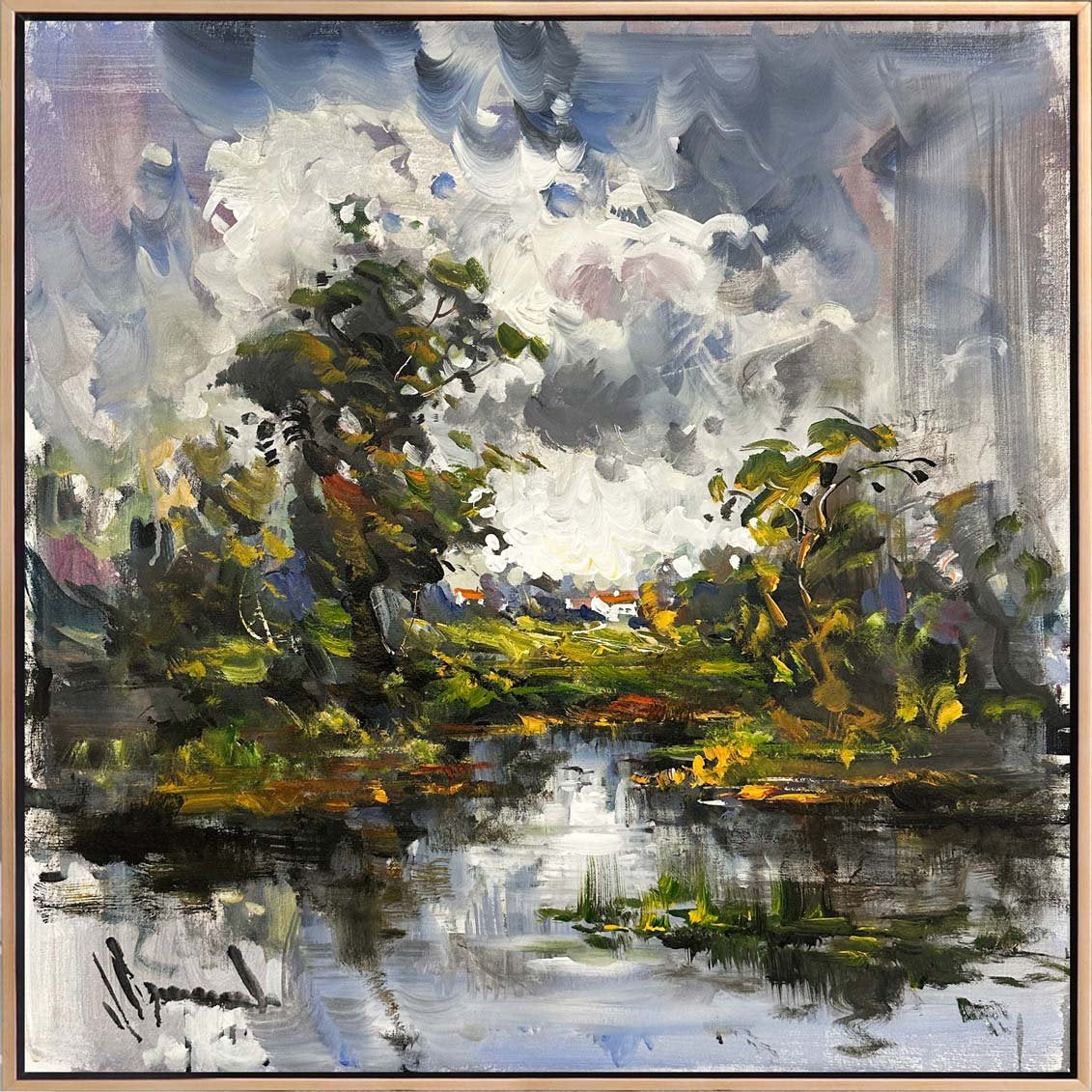 Doğanın Duyguları Yağlı Boya Tablosu