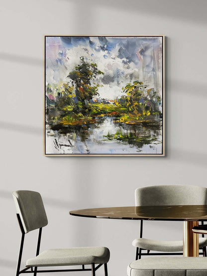 Doğanın Duyguları Yağlı Boya Tablosu