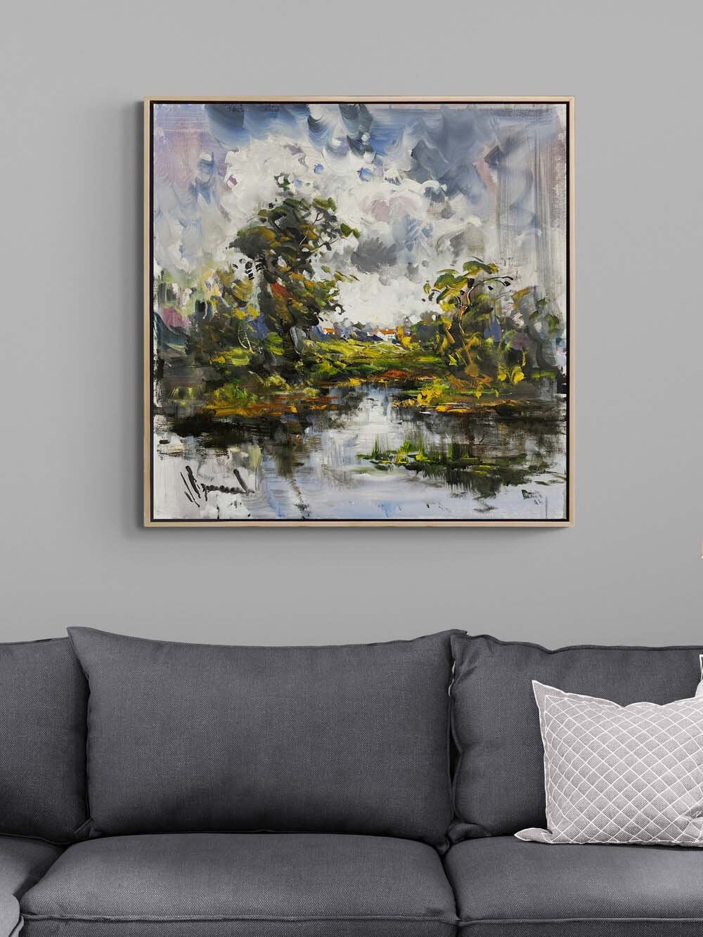 Doğanın Duyguları Yağlı Boya Tablosu