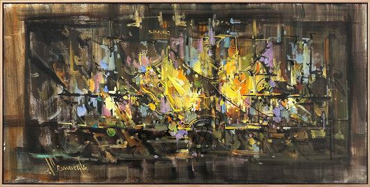 Sessizliğin Tadı Yağlı Boya Tablosu