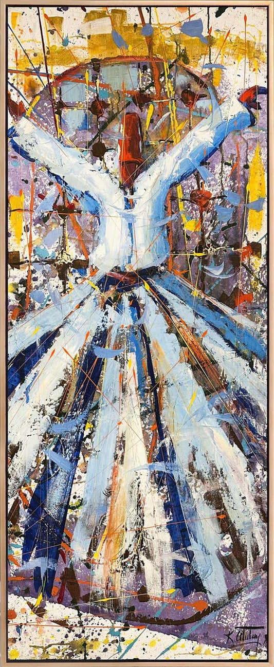 Sessiz Zikir Yağlı Boya Tablosu