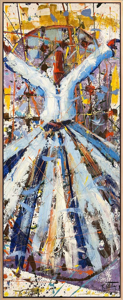 Sessiz Zikir Yağlı Boya Tablosu