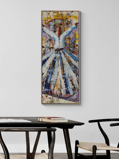 Sessiz Zikir Yağlı Boya Tablosu