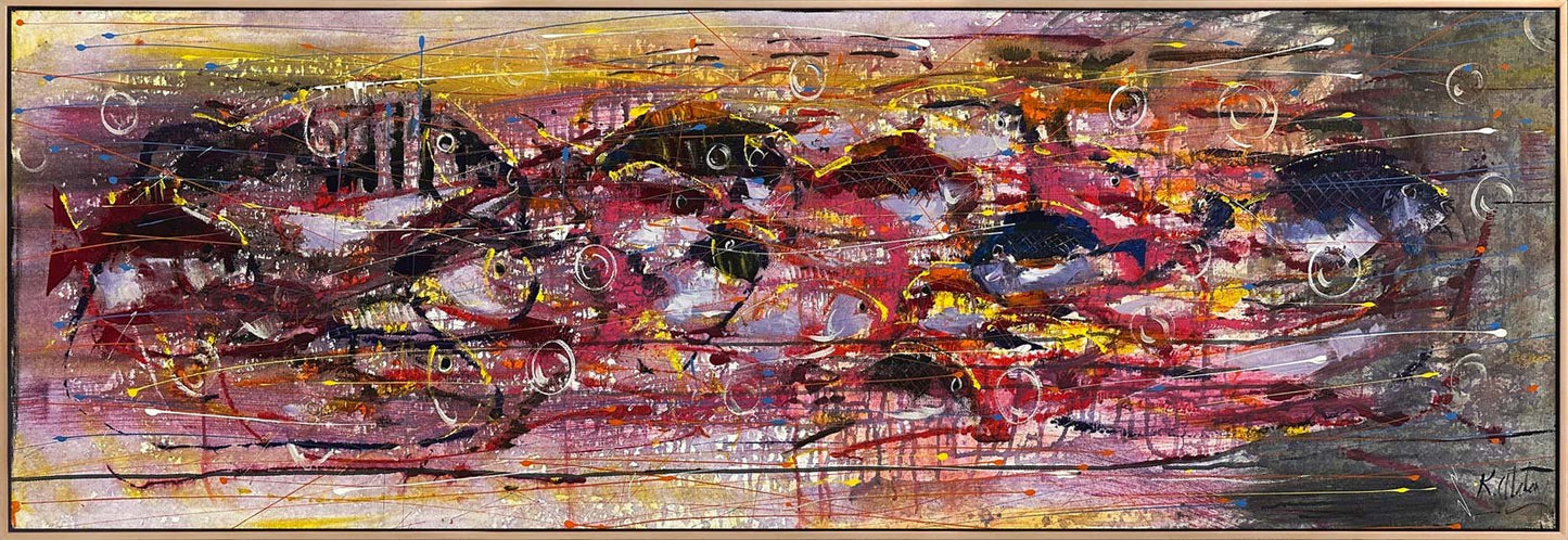 Ruhun Akışı Yağlı Boya Tablosu