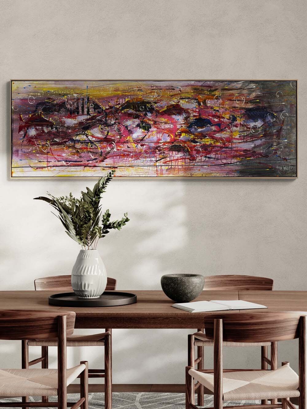 Ruhun Akışı Yağlı Boya Tablosu