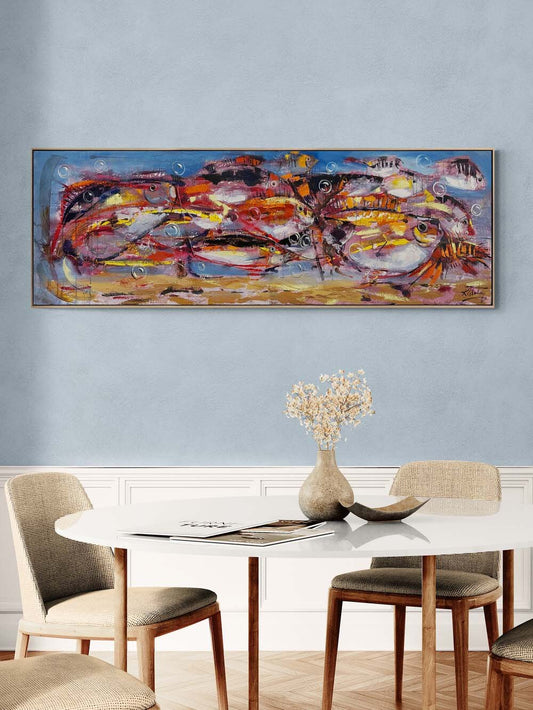 Suyun Sessizliği Yağlı Boya Tablosu