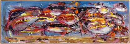 Suyun Sessizliği Yağlı Boya Tablosu