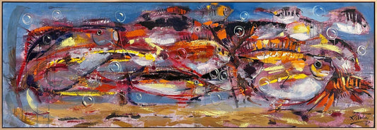 Suyun Sessizliği Yağlı Boya Tablosu