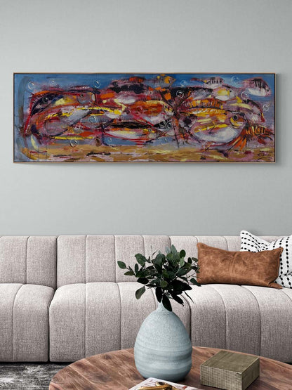 Suyun Sessizliği Yağlı Boya Tablosu