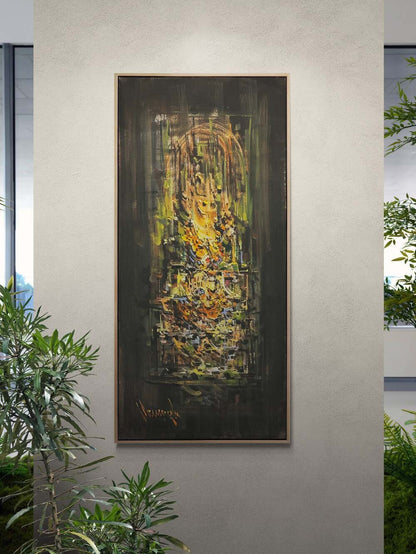 Sessiz Direniş Yağlı Boya Tablosu