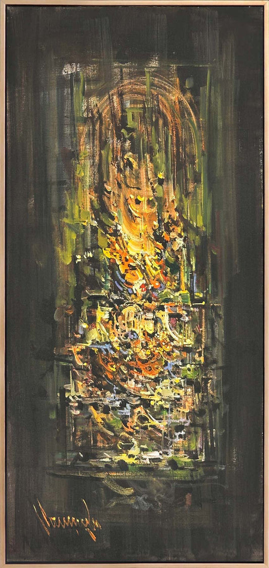 Sessiz Direniş Yağlı Boya Tablosu