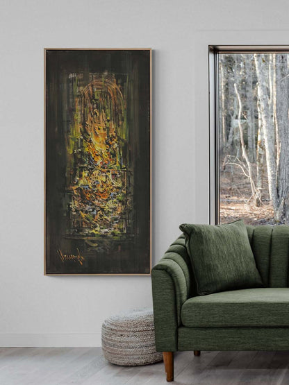 Sessiz Direniş Yağlı Boya Tablosu