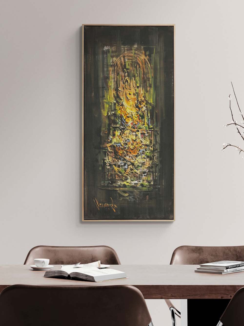 Sessiz Direniş Yağlı Boya Tablosu