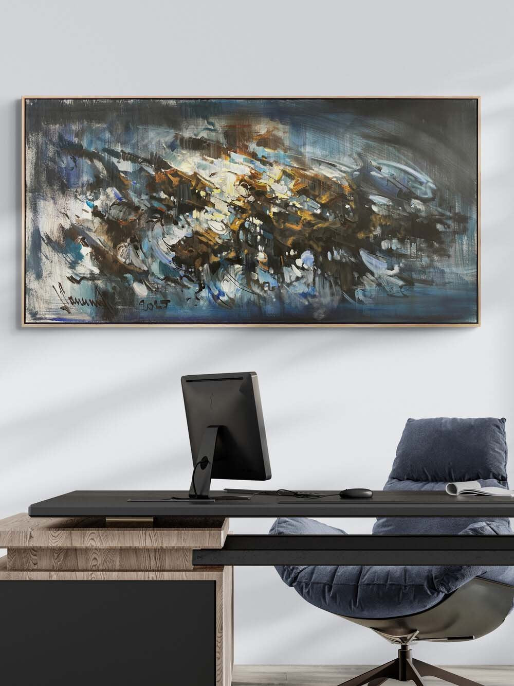 Ruhun Rüzgarı Yağlı Boya Tablosu