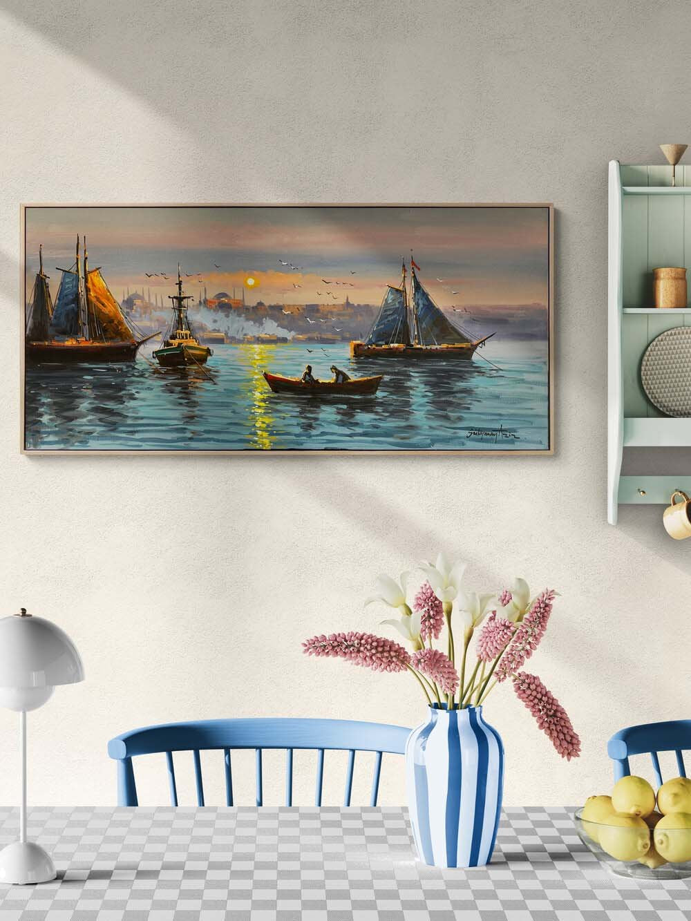 Boğaz’ın Sırları Yağlı Boya Tablosu