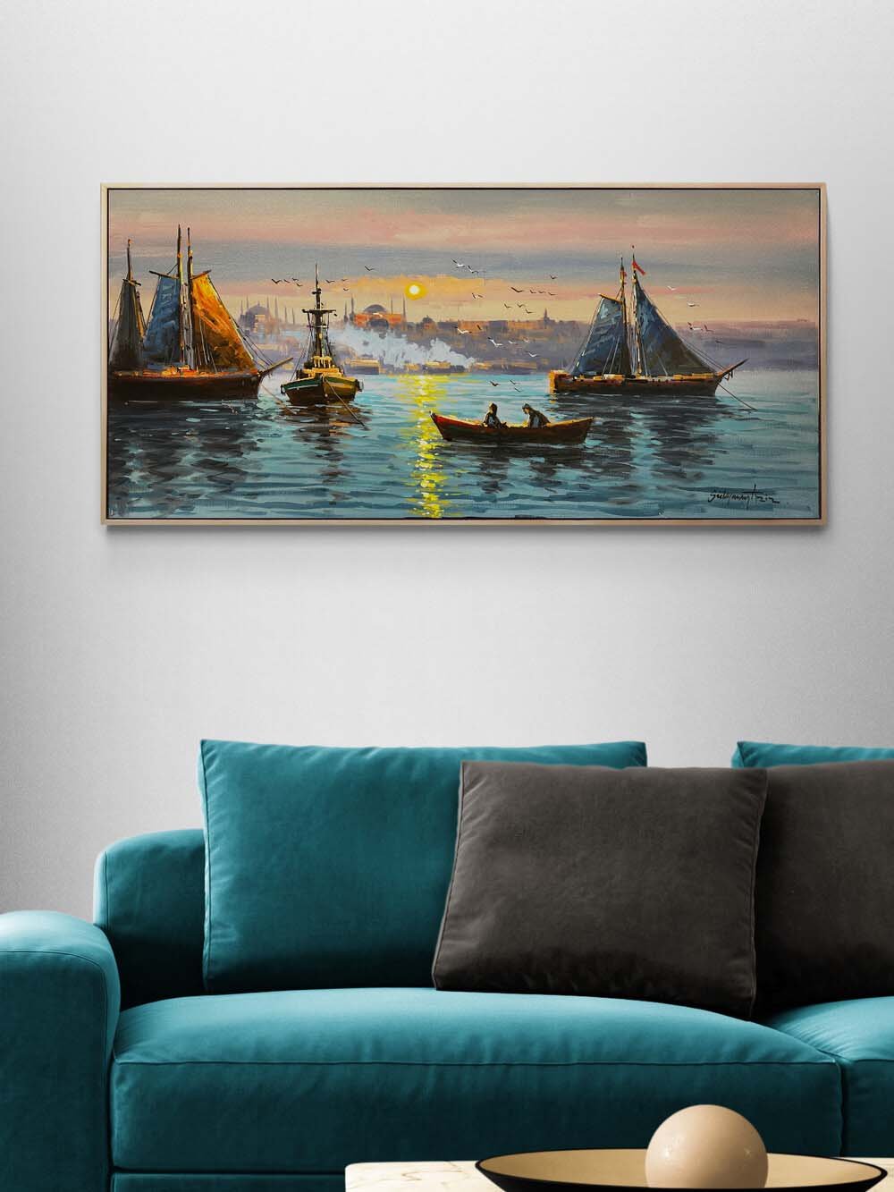 Boğaz’ın Sırları Yağlı Boya Tablosu