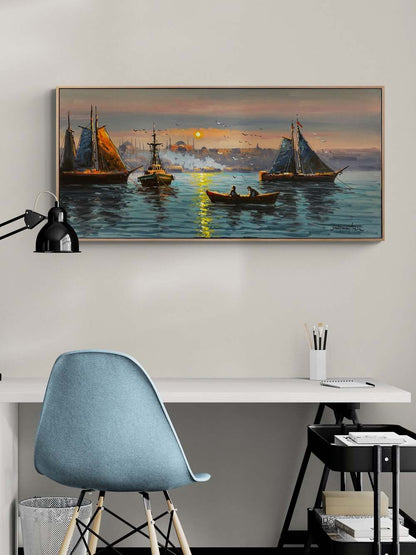 Boğaz’ın Sırları Yağlı Boya Tablosu