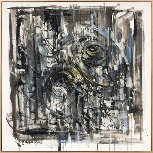 Zamansız Bir An Yağlı Boya Tablosu