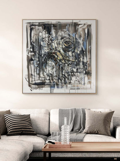 Zamansız Bir An Yağlı Boya Tablosu