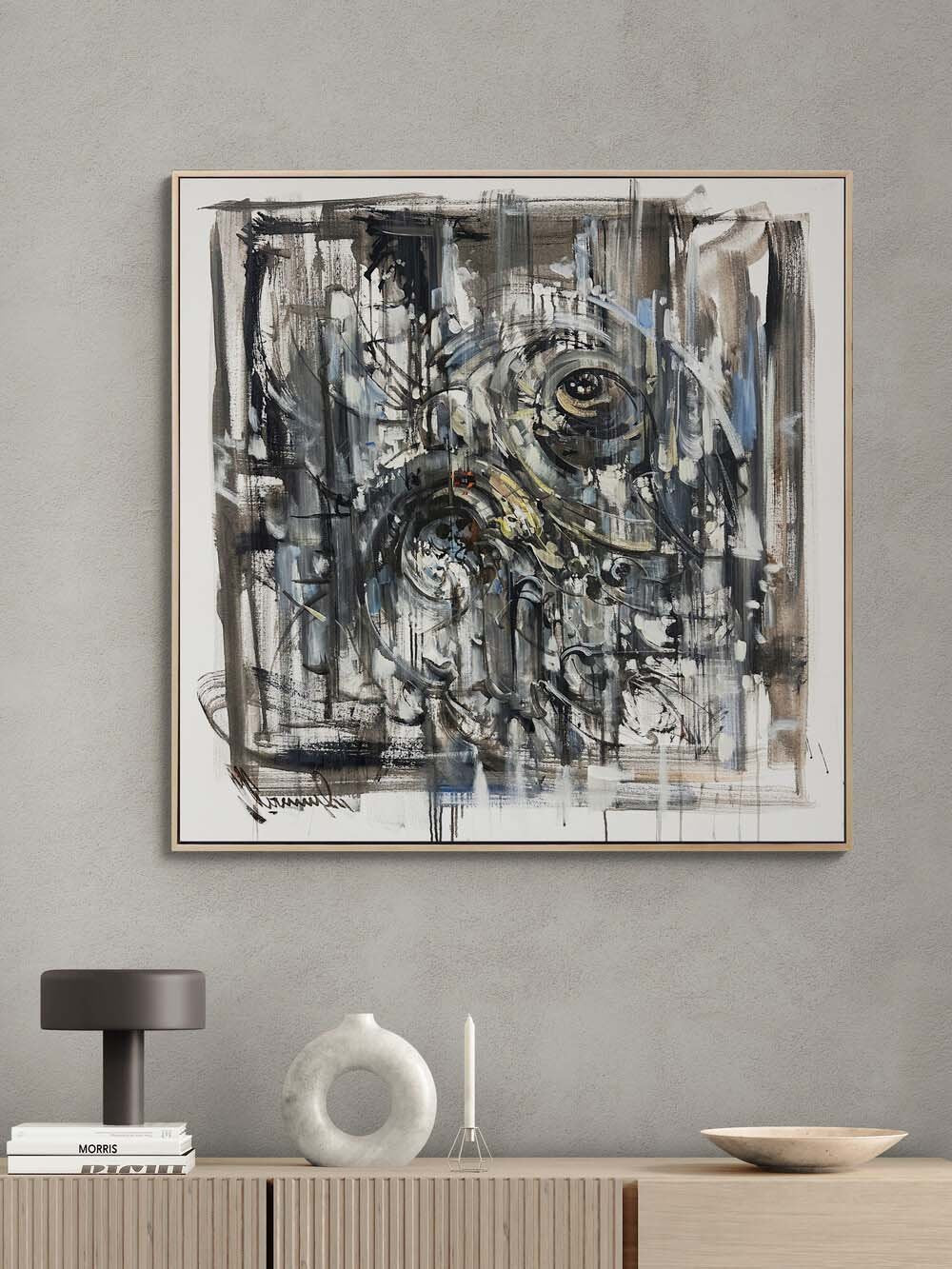 Zamansız Bir An Yağlı Boya Tablosu