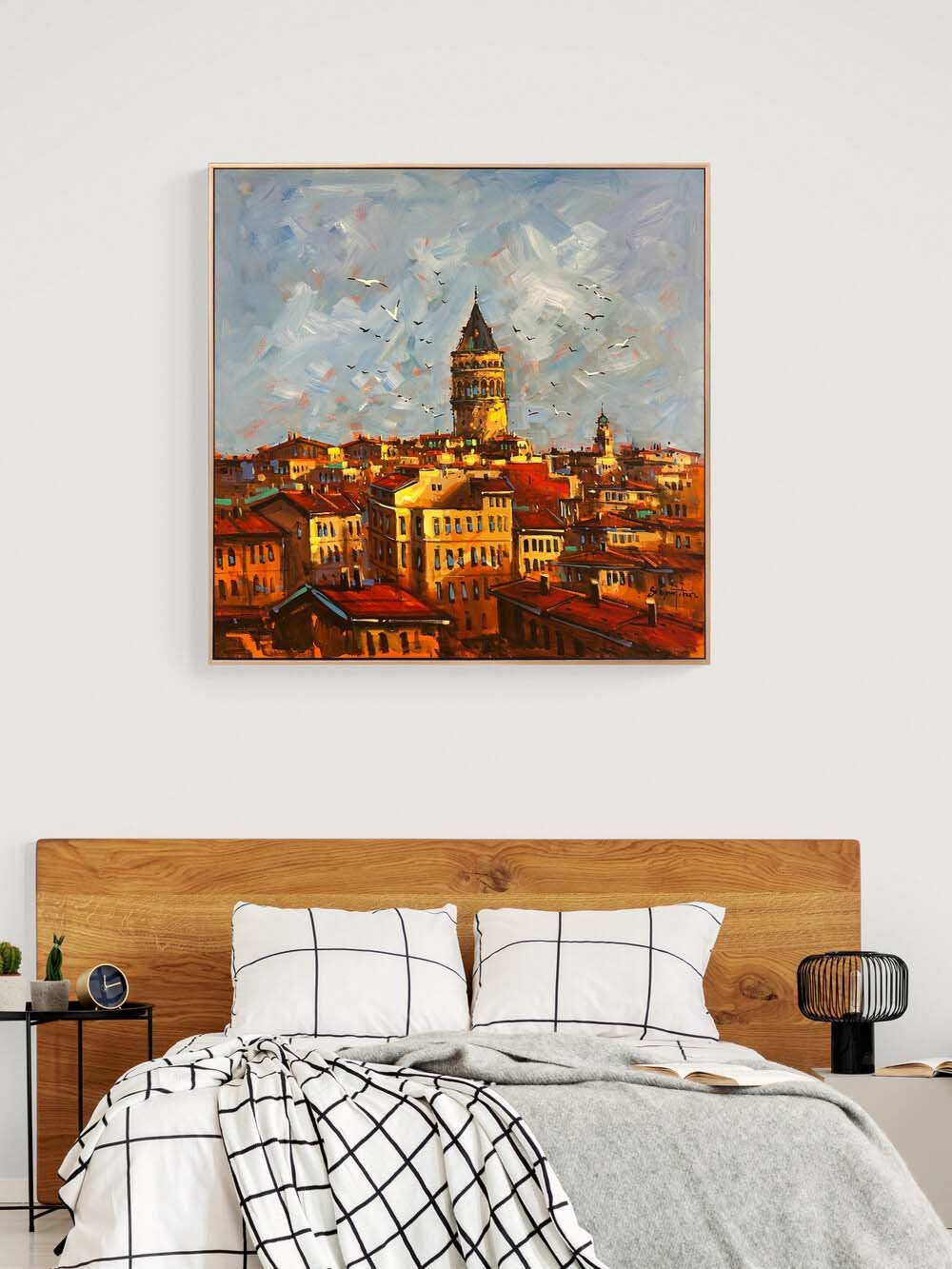 Boğazın Gözcüsü Yağlı Boya Tablosu