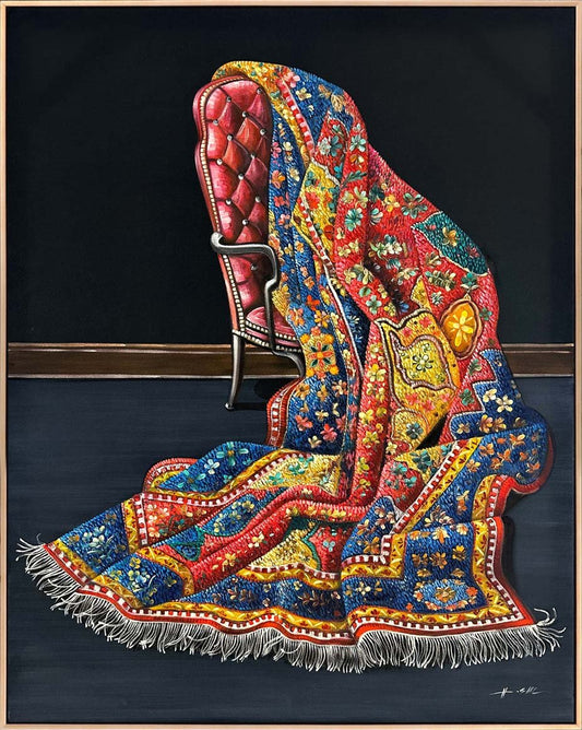 Efsanevi Motifler Yağlı Boya Tablosu