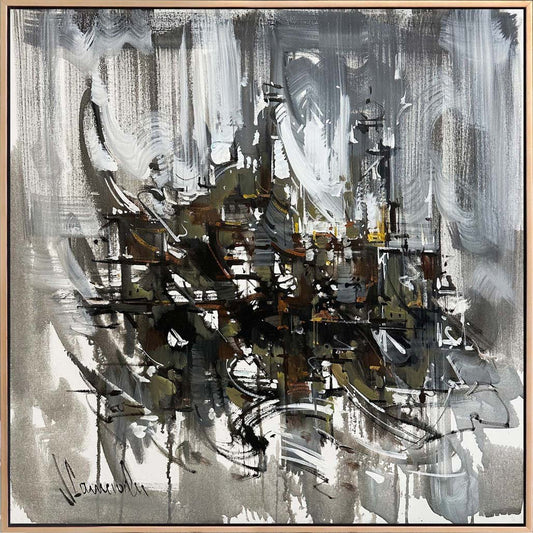 Kırılgan Denge Yağlı Boya Tablosu