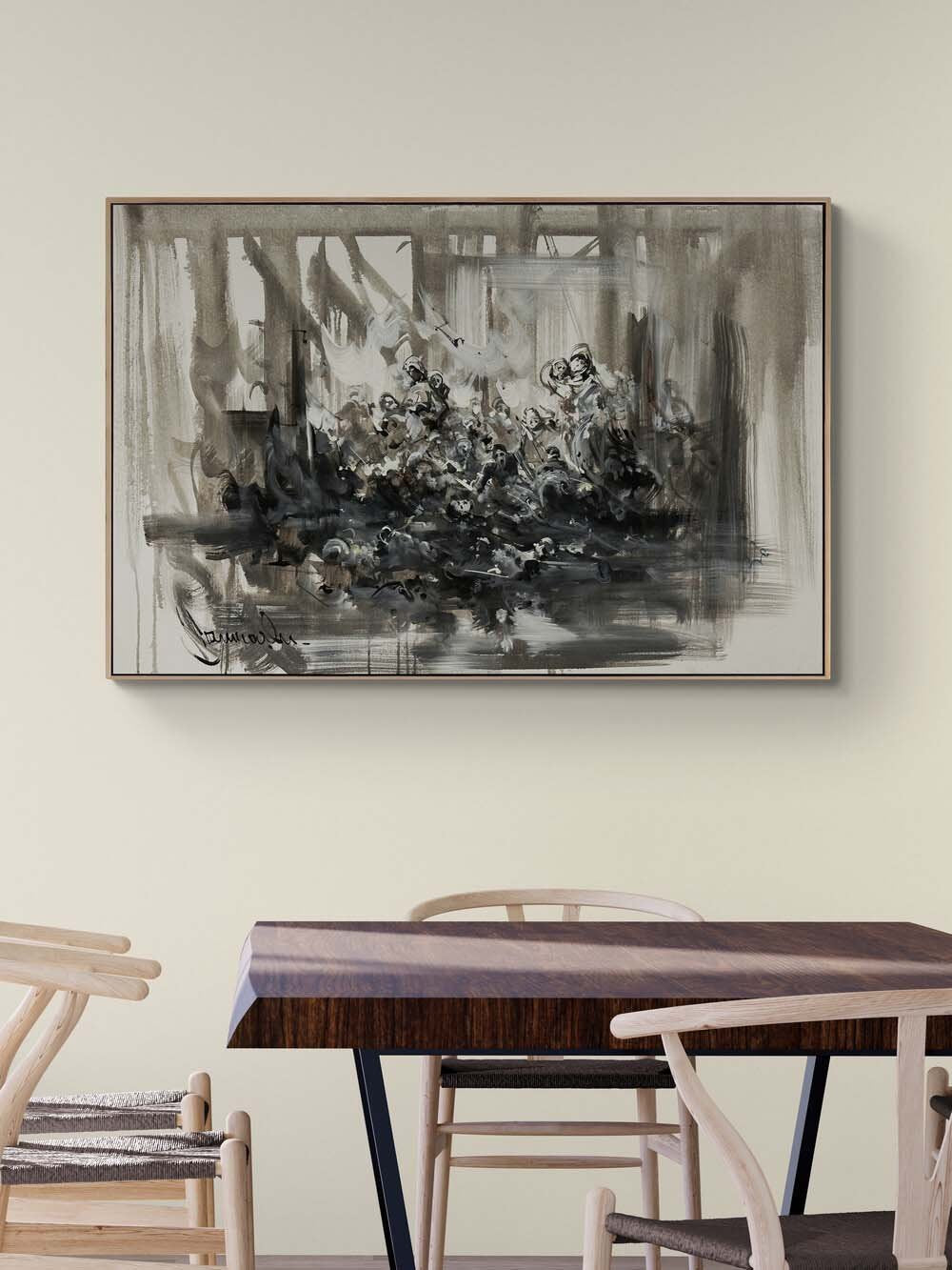 Son Direniş Yağlı Boya Tablosu