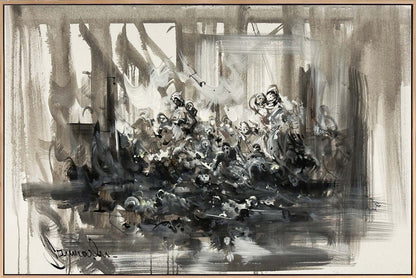 Son Direniş Yağlı Boya Tablosu