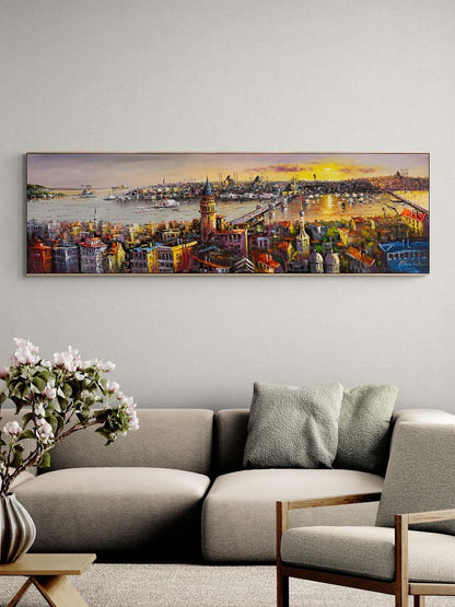 Haliç'in Sessizliği Yağlı Boya Tablosu
