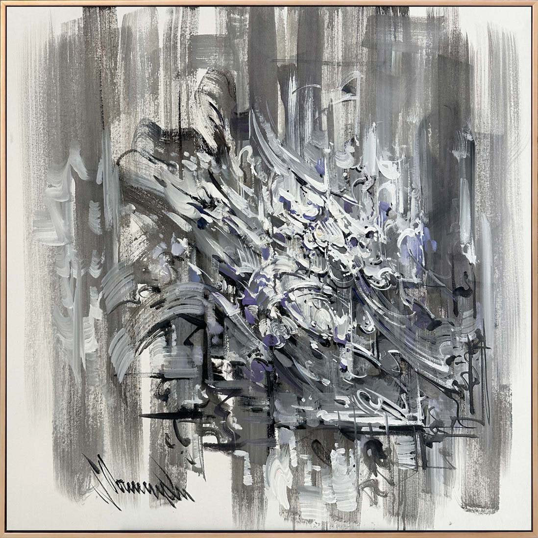 Ruhun Katmanları Yağlı Boya Tablosu