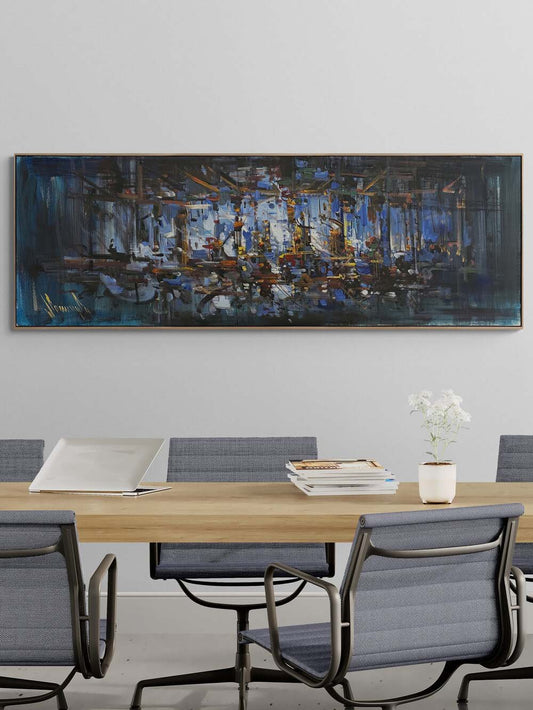 Erimiş Formlar Yağlı Boya Tablosu