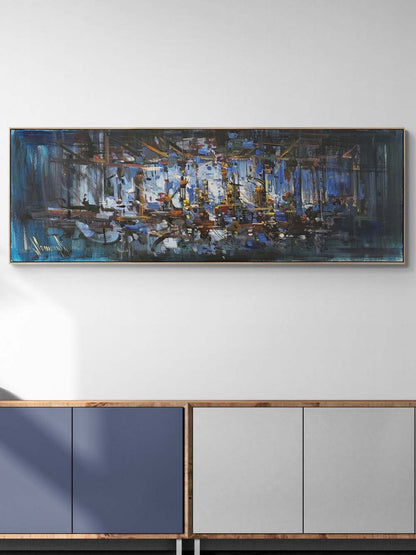 Erimiş Formlar Yağlı Boya Tablosu