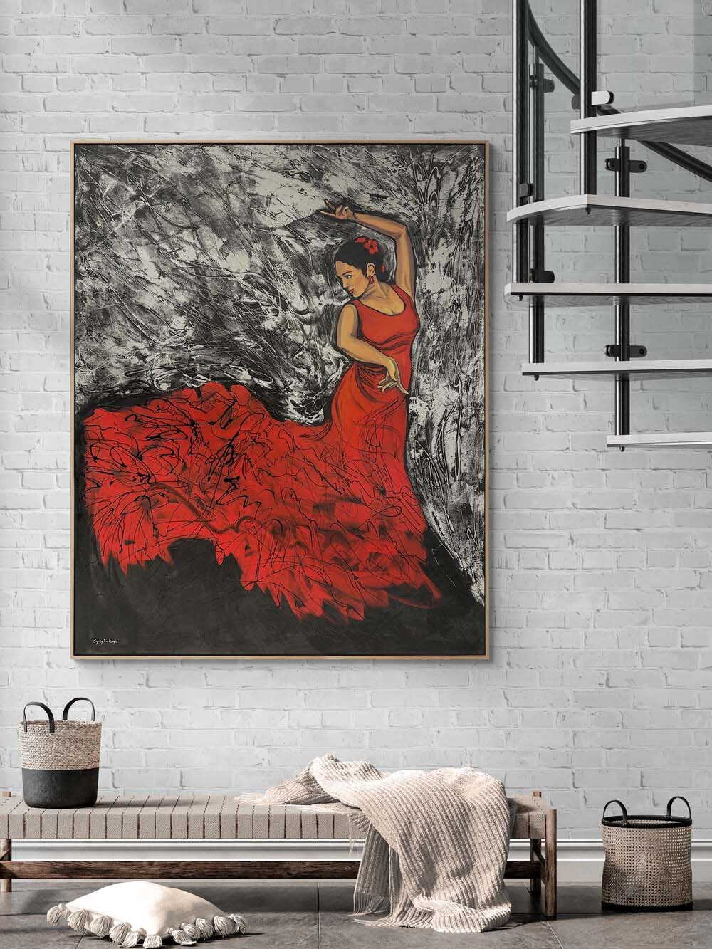 Carmen’in Rüyası Yağlı Boya Tablosu