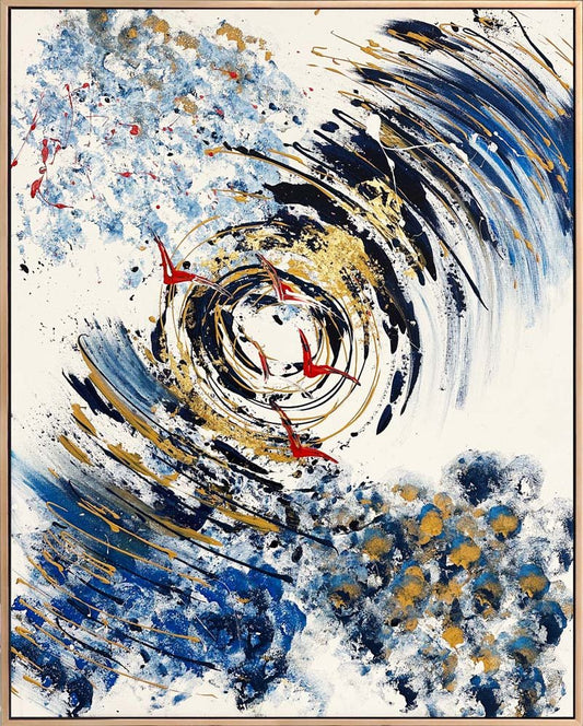 Uçuşun Ötesi Yağlı Boya Tablosu