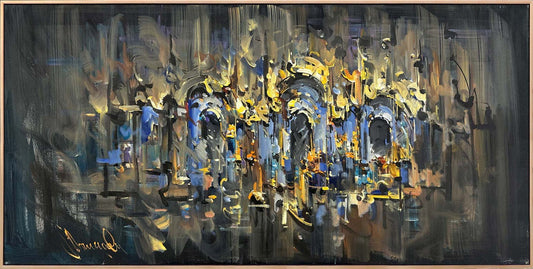 Biçimsiz Özgürlük Yağlı Boya Tablosu